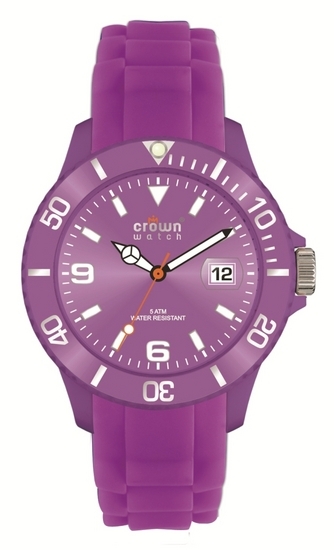 Crown Watch Purple 48mm zaak.shop