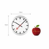 Afbeelding van Nextime Station Stripes 19 cm klok