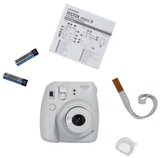 Fujifilm Instax Mini 9 - Smokey White instant camera