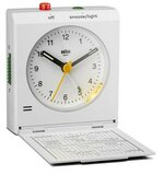 Braun BC05W wit 7 cm wekker