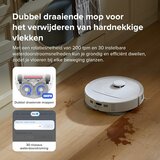 Roborock Qrevo S robotstofzuiger - wit