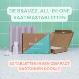 BRAUZZ. Vaatwastabletten All In One - 52 wasbeurten