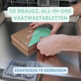 BRAUZZ. Vaatwastabletten All In One - 52 wasbeurten