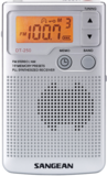 afbeelding van de Sangean DT250 wit zakradio