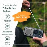 Acta Berg DAB+/FM noodradio - Met dynamo, zonnepaneel, powerbank en zaklamp