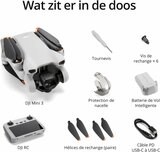 DJI Mini 3 Smart Controller drone - 10 km bereik - 38 min vliegtijd