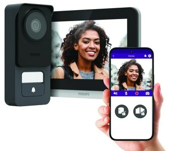 Philips WelcomeEye Connect 3 WiFi deurbel met camera