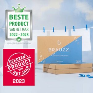 BRAUZZ. Wasstrips Sea Breeze - 32 wasbeurten